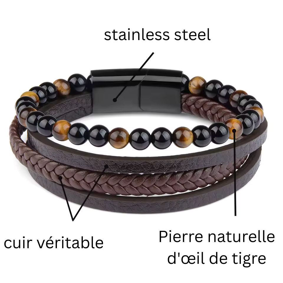 Braceleya — Le Bracelet Œil de Tigre qui Affirme Votre Présence